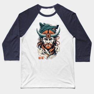 Viking with a wolf Baseball T-Shirt